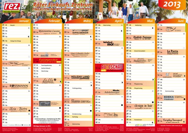 Der REZ-Kalender 2013
