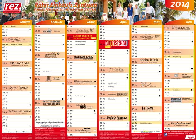 Der REZ-Kalender 2014