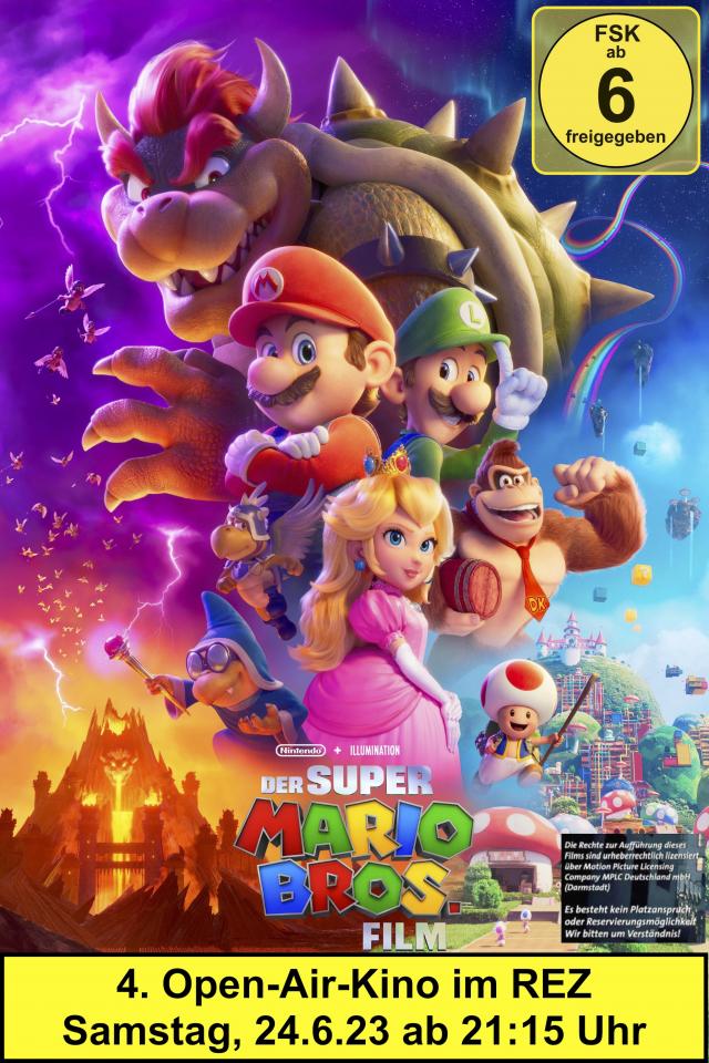 4. Open-Air Kino:  Super Mario Bros. Film